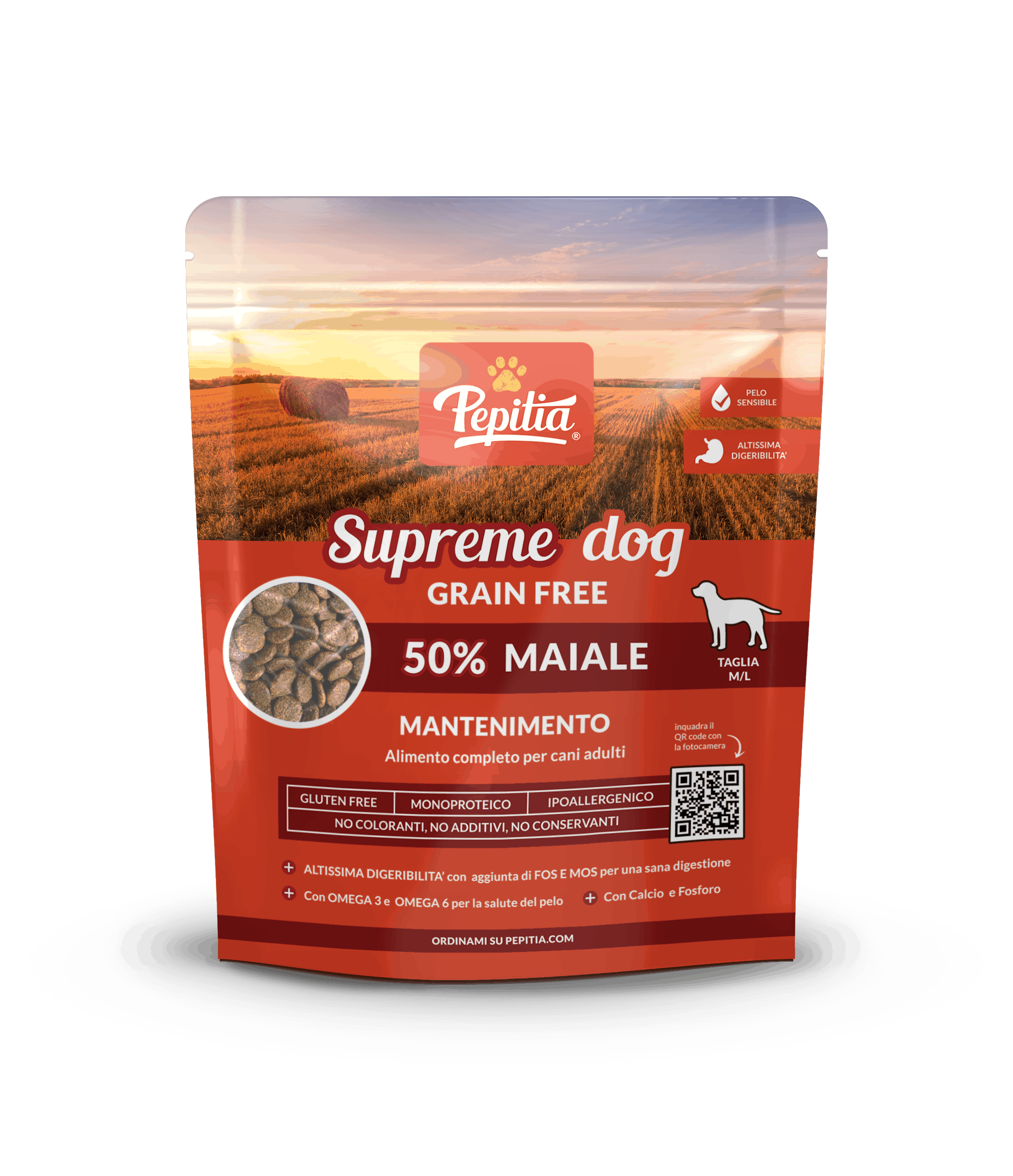 render dog 50� MAIALE ML