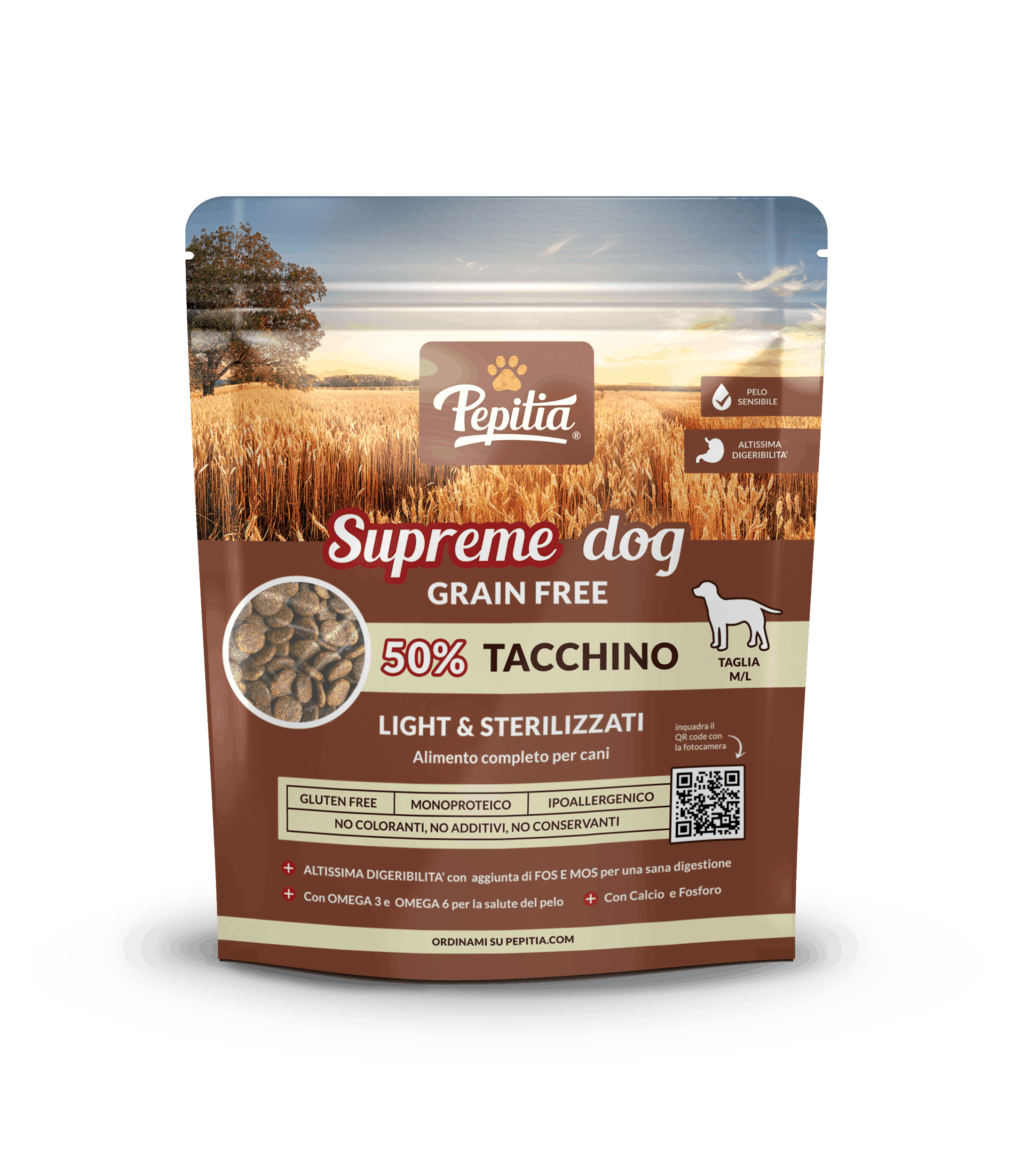 render dog 50� TACCHINO ML