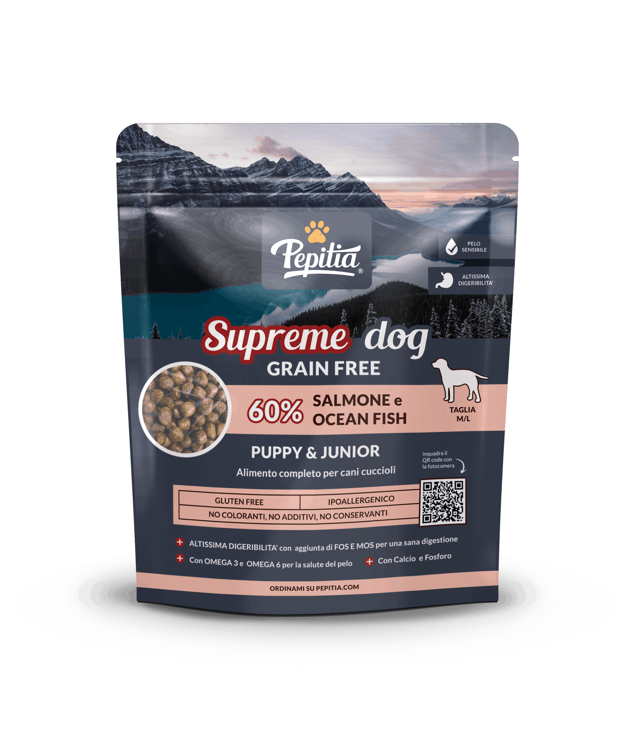render dog 60� SALMONE E OCEAN puppy s